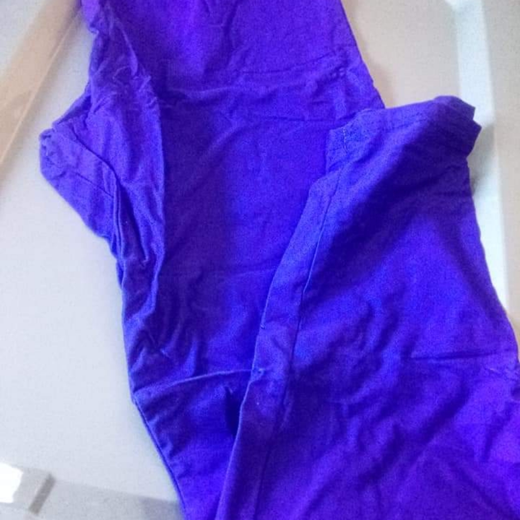 Solid Purple Os Legging